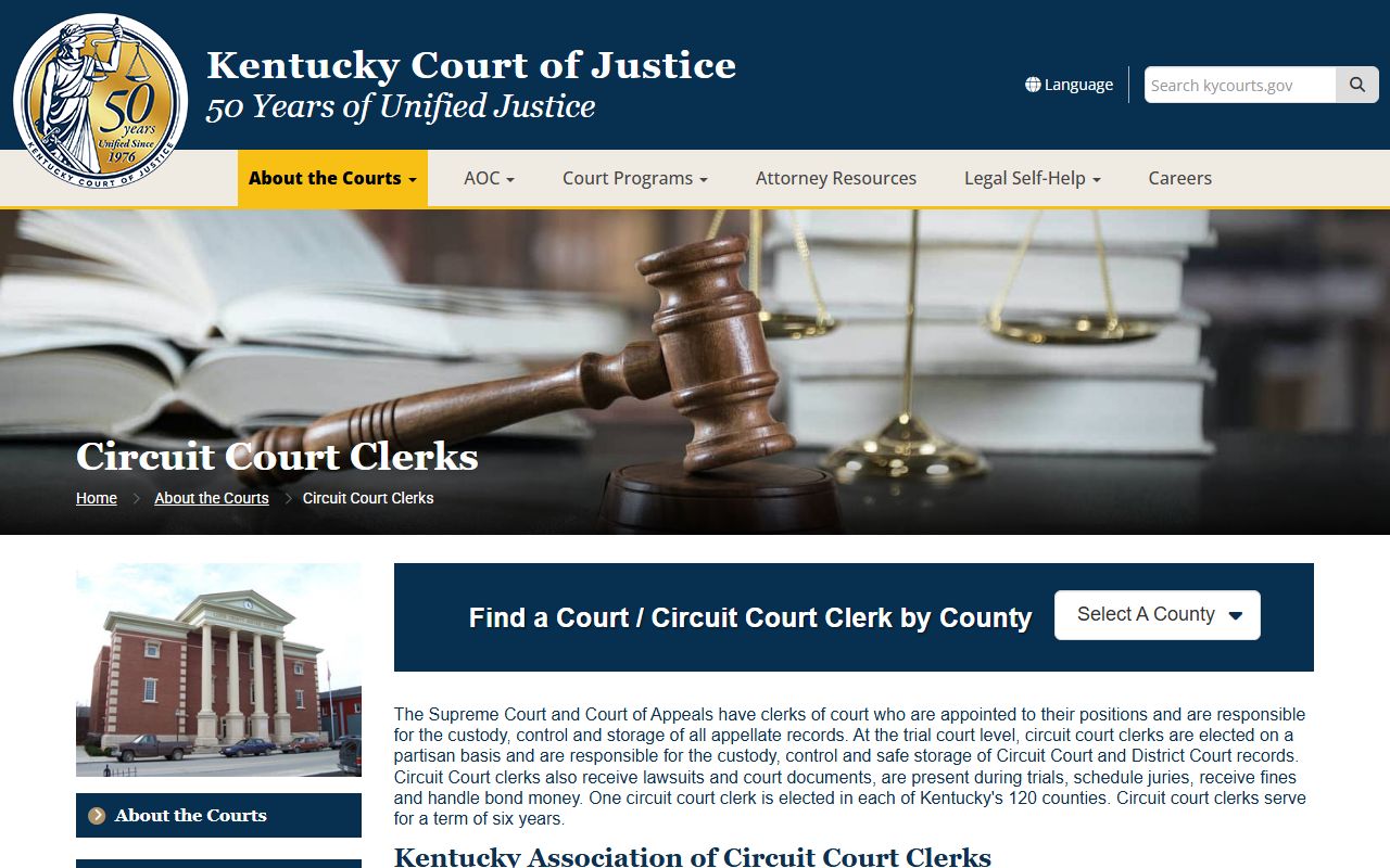 Hopkins County court records Circuit Court jurisdiction